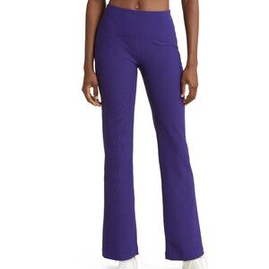 Zella high waist ribbed flare leggings